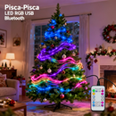 Pisca Pisca em LED RGB DE 5M A 20M USB Bluetooth + APP